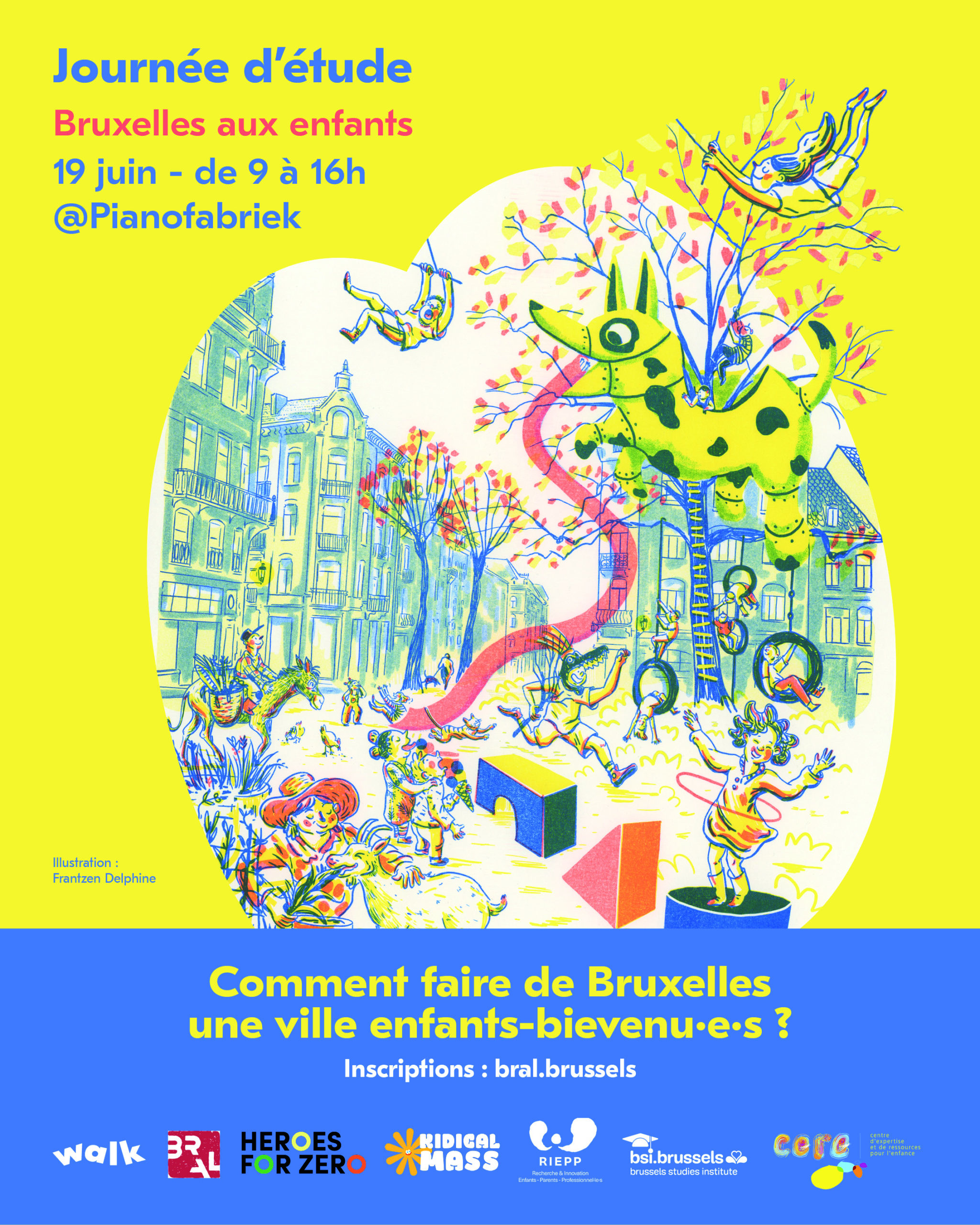 journée d'étude Bruxelles aux enfants