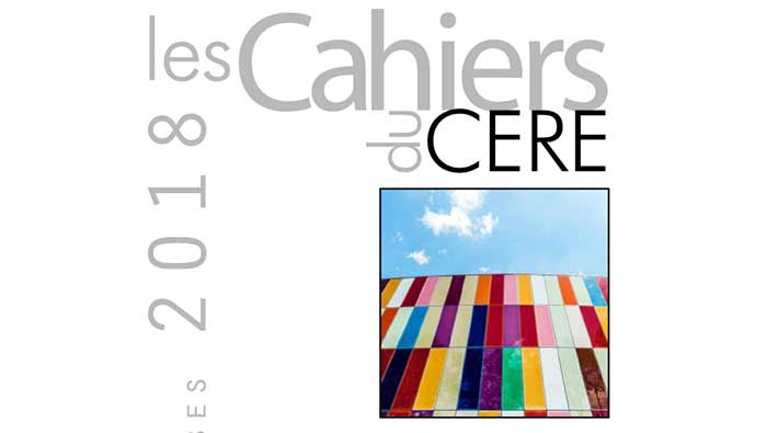 Cahiers CERE 2018