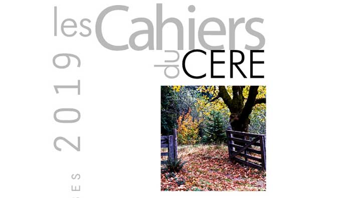 Les cahiers CERE 2019