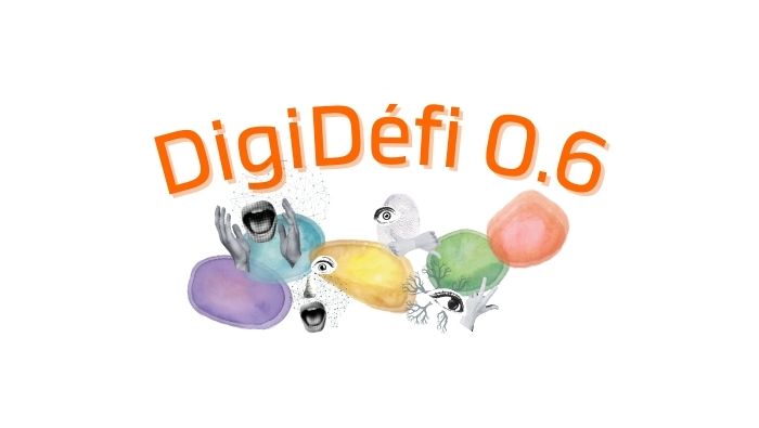 logo du jeu DigiDéfi 0.6, outil d'éducation permanente sur les numériques et les jeunes enfants, CERE asbl