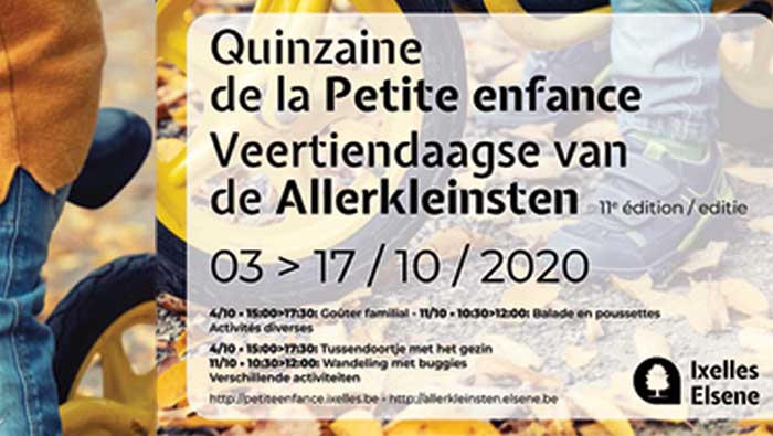 Quinzaine Petite Enfance Ixelles